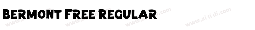 Bermont Free Regular字体转换